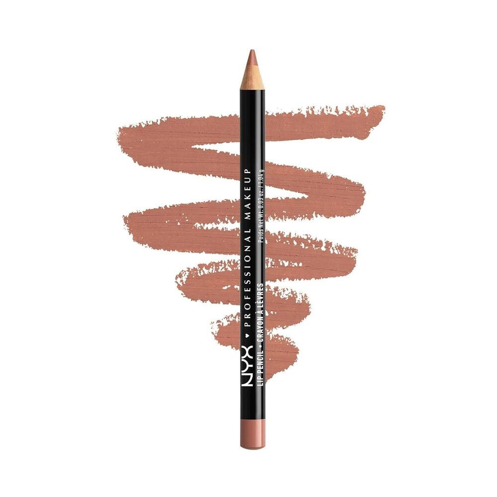NYX Professional Makeup Slim Lip Pencil Creamy Lip Liner Peakaboo Neutral 1ct